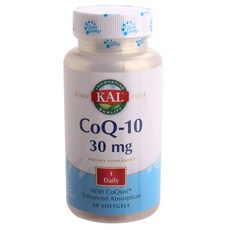 KAL Coq-10 30 毫克軟膠囊, 60顆, 1罐