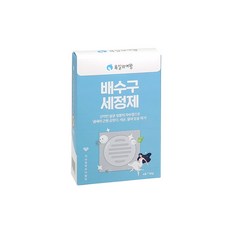 욕실의여왕 배수구 클리너 4회분 싱크대 배수관 청소, 160g, 2개