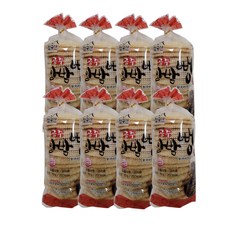 공주 알밤뻥튀기 국내산 뻥튀기 아기간식 쌀과자 옛날간식, 8개, 70g