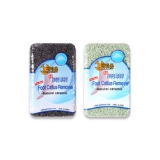 세라폼 명품 발각질 제거기, 검정1+연두1