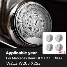 SYAUAWTO 벤츠 benz 도어 오디오 커버 스피커 라우드 트림 인테리어 장식 악세사리, W213 W205 X253