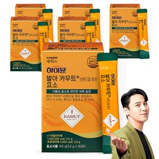 일동후디스 하이뮨 발아 카무트 효소, 6박스, 105g