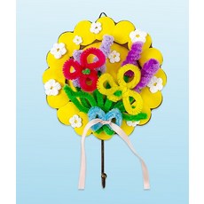 (TD) 모루 철사 꽃 1조 걸이 만들기 - 1인세트