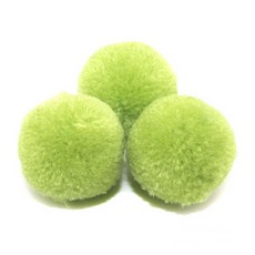 아트위브 핸드메이드 울 소재 폼폼이 40mm, 10개입, #20(연두)