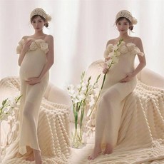 만삭 웨딩 촬영 드레스 임산부 드레스
