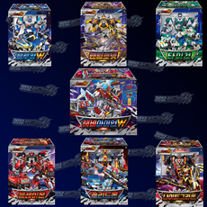 [메탈카드봇W] 헤비아이언W 블레이온 솔리드혼 나이트그리폰 타이건 팬텀호넷 블루캅W 로봇 장난감 생일 크리스마스 선물, 07 메탈카드봇W 나이트그리폰, 1개