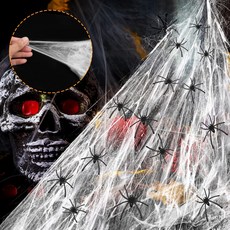 별하늘 할로윈 거미줄 데코장식 파티용품