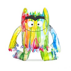 色彩繽紛情緒娃娃，柔軟親膚，激發想像力，陪伴寶寶成長, Multicolor, 1個