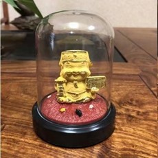金財神擺件 絨沙金工藝品, 車載財神【尺寸很小慎拍】