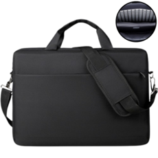 MMT 대용량 노트북 가방 15인치 16인치 17인치, 블랙