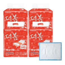 더봄 NEW 남녀공용 안심 위생 깔개매트 쾌속흡수 안전방수막, FREE(onesize), 4개, 10매입