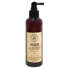 수산농원 국내산 무농약 어성초 두피팩 스프레이 200ml 자소엽 녹차, 1개