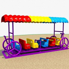 회전목마 놀이기구 키즈카페 키즈펜션 유치원 플라스틱 놀이터, 92 공작 블루