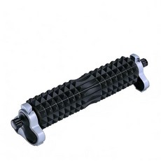 HZDMJ 마사지롤러 높이조절 미니롤러 폼롤러 스포츠 3D 지압 운동 마이롤러슬림 요가 필라테스 롱폼롤러, 1개, 블랙