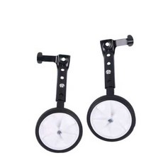 노케이 오토바이보조바퀴 바이크 연장 보조바퀴 방지, 1개, 성인 24인치 스페셜샷 블랙