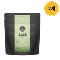 오설록 세작 잎차 녹차잎, 40g, 2개입, 1개