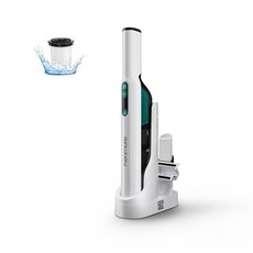 켄모어 HV3005 11.1V 무선 휴대용 진공청소기 경량 및 핸드백 강력 흡입 반려동물 털을 위한 2단 전원 제어 자동차 가정용 원터치 빈 공간 제공, Handheld Vacuum Cleaner