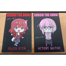 幸幸貓 孤獨搖滾！人物特典明信片 4入一組, 1個