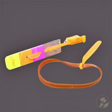 픽봄 LED 불꽃 낙하산 새총 슈팅 놀이 세트 빛나는장난감 새총놀이