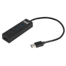 넥시 4포트 USB 3.0 무전원 허브 NX1294, BK 검정, 2개