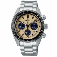 SEIKO 精工PROSPEX系列奶油雄貓三眼計時SSC817P1/V192-0AF0Y/麗寶錶樂園SK028, 奶油色