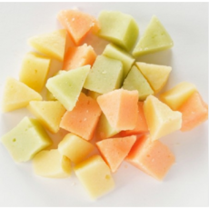 【日本進口 減鹽 高鈣 倉鼠專用】多格漫 切起士塊 倉鼠零食 松鼠點心, 1個, 10g試吃分裝包