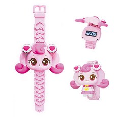 캐치티니핑 전자 손목시계 악세사리 모장 변신 시계XT-921427-199419