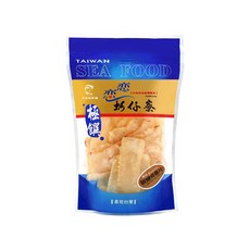 戀戀蚵仔寮 碳烤飛捲片 (90g/包) 台灣海產 Q彈有嚼勁, 1個, 90g