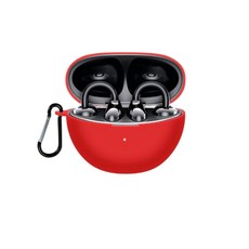 LCHSE 안정적인 부착 케이스용 정밀 성형 실리콘 이어 클립 슬리브, Red