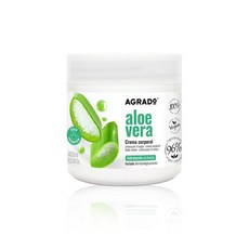 AGRADÓ 蘆薈雪酪超補水輕盈霜 歐洲原裝進口, 1個, 400ml
