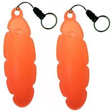 풍선 부표 키 체인 해양 학년 분할 반지 수영 서핑 보트 낚시 링, 05 Type 2 Orange 2 PC