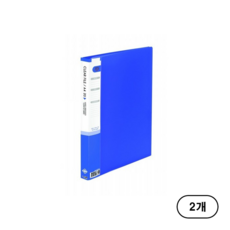 희망사무포인트 클리어화일 20매입, 청색, 2개