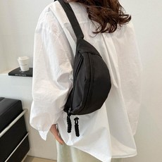 남녀공용 데일리 미니 힙색 슬링백 캐주얼 크로스백