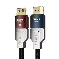 FIBBR 피브르 8K HDMI 2.1 케이블 1.5M 48Gbps 광케이블