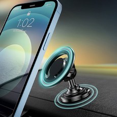 차밍몰 1+1 차량용 핸드폰 거치대 대쉬보드형, 블랙, 2개