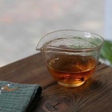 다도 유리 숙우 공도배 입문용 개완 다관 투명 티머그, 투명(180ml), 1개, 투명(180ml)