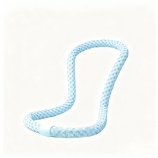 BLACAT 뱃살 다이어트 무소음 아이스 실크 스프링 훌라후프, 파란색, 1개, 1.5kg