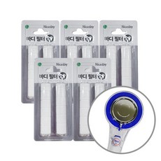 나이스데이 오아스정수샤워기 바디필터1BOX5개, 오아스 정수필터1BOX, 1개