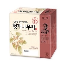 쌍계명차 김동곤 명인이 만든 헛개나무차, 1g, 40개입, 1개