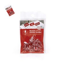 사땨 메모꽂이 퀸 메모지꽂이 종이꽂이 아크릴메모꽂이