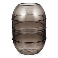 GALPADA 헤어 염색 쉐이커 볼 듀얼 스케일 플라스틱 믹싱 컵 헤어 컬러 500ml 용량 사용하기 쉬움 가정 및 미용실 사용에 적합, GALPADA 헤어 염색 쉐이커 볼 듀얼 스케일 플라스