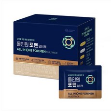 대상웰라이프 정품 올인원 포 맨 멀티팩 멀티비타민 28회분, 112.14g, 1세트