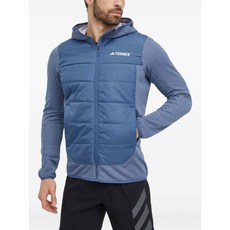 아디다스 후드 퀼팅 재킷