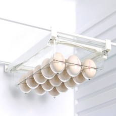 트리오즈 키친핏 냉장고 정리 트레이 계란 달걀 보관함 야채 수납 정리함 서랍, 계란트레이, 1개