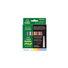 문교 집게식 자석 멀티 분필홀더 5개입 세트, 1개