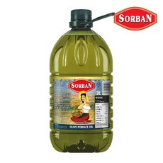 소르반 대용량 가열조리용 올리브오일 포마스 3L 튀김 볶음 요리용 식용 올리브오일, 1개