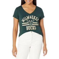 Ultra Game 여성용 NBA 공식 릴렉스 반소매 티셔츠