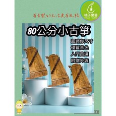 柚子樂器 80cm 古箏 21弦 旅行古箏 入門/教學/輕巧版 附專用袋, 1個