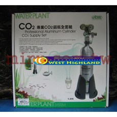 ISTA伊士達 專業CO2鋁瓶全套組-1L，水草缸CO2供應系統，鋁合金材質，精準微調閥，壓力錶監控, 1個