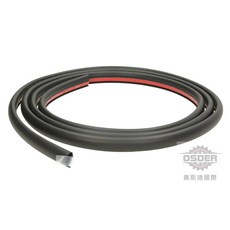 奧斯德 VAG T5 T6 前門防水橡皮 7E0837761J, 1個, 右-副駕駛座